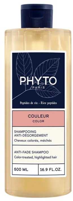 Phyto Color Anti-Fade Šampūnas šampūnas dažytiems ir paryškintiems plaukams, 500 ml