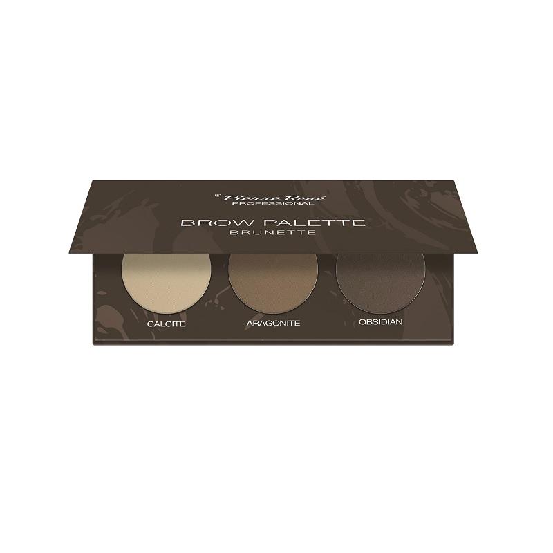 Pierre Rene Brow Palette 03 Brunette, 3.9 g
