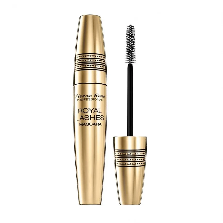 Pierre Rene Royal Lashes Blakstienų tušas Juodas, 15 ml