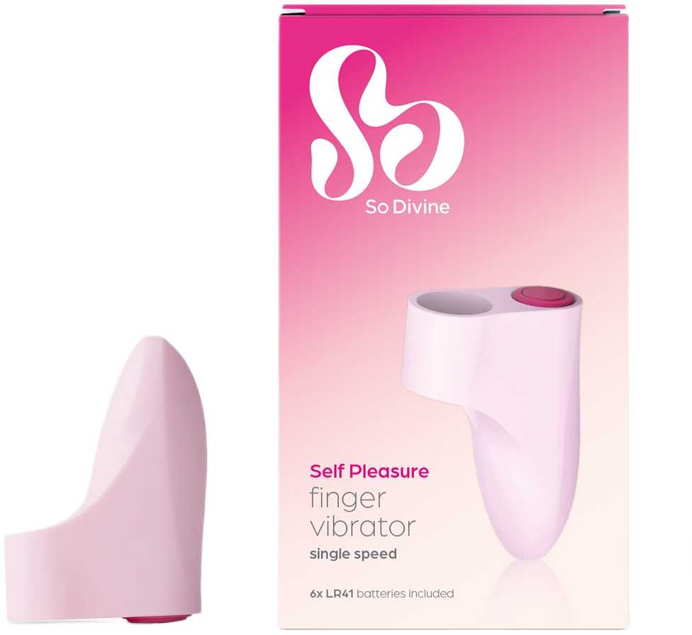 „So Divine“ – „Self Pleasure“ vibruojantis pirštų stimuliatorius