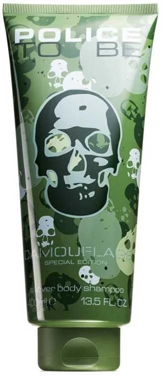 Police To Be Camouflage Soft kūno prausiklis visam kūnui, 100 ml