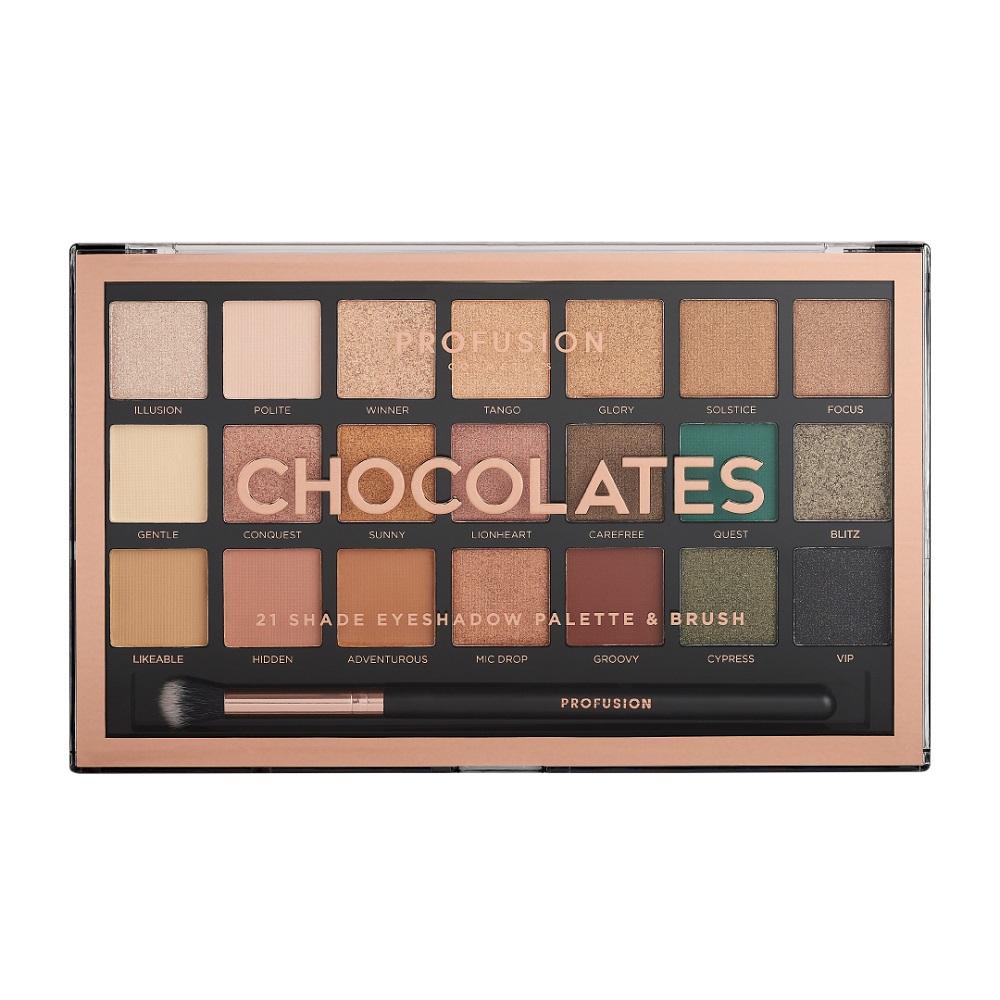 Profusion Cosmetics Profusion Chocolates akių šešėlių paletė