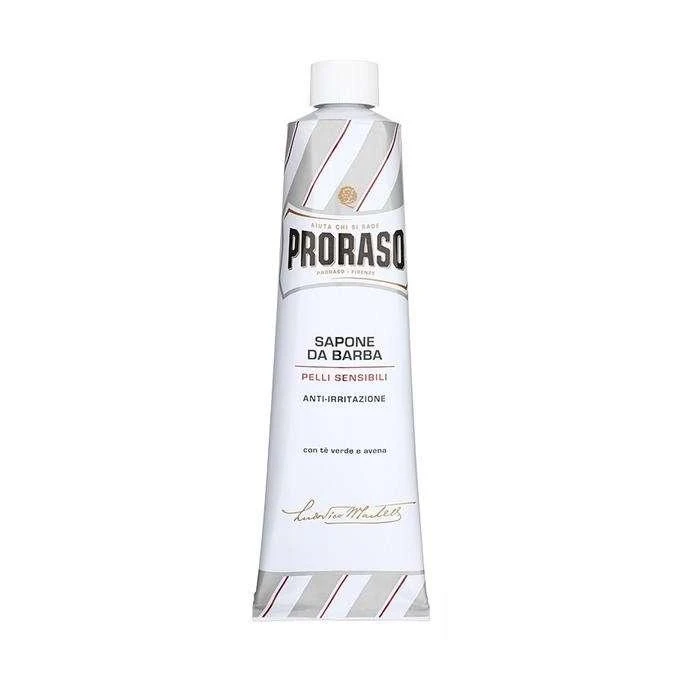 Raminantis skutimosi kremas jautriai odai, Proraso Baltas Line Shaving, 150 ml