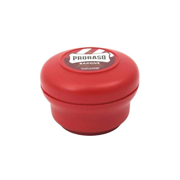 Proraso Red Line Shaving Soap In a Jar Odą maitinantis skutimosi muilas, 150 ml