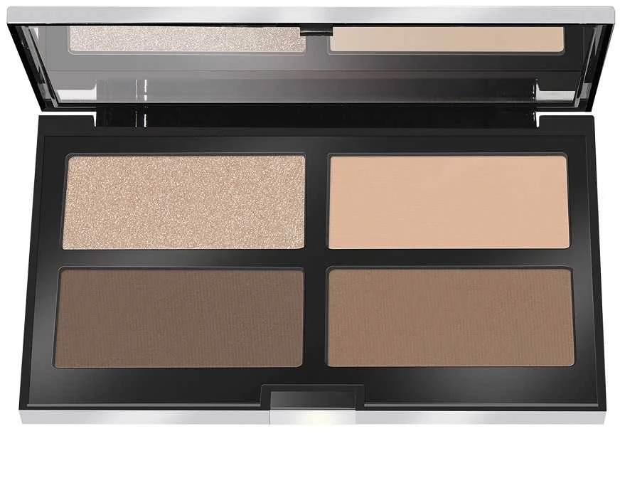 Pupa Milano Contouring & Strobing Ready 4 Selfie pudros paletė 003 tamsiai odai, 17,5 g