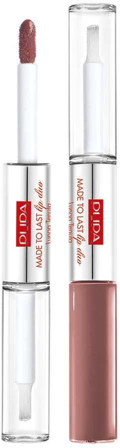 PUPA Milano Made To Last Lip Duo Lūpų dažai, 4 ml, spalva - 011 Natural Brown