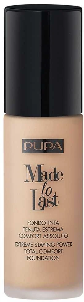Pupa Milano Pupa Made To Last Total Comfort Foundation SPF10 #040 Medium rusvai gelsvas, 30 ml