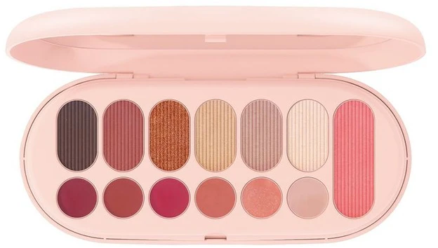 Pupa Milano Make My Day Pocket paleta do makijażu twarzy 002 Light Rožinė 12g
