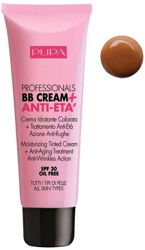 Pupa Milano Pupa Pupa Professionals BB Kreminis + Anti-Eta SPF30 #002 Sand, 50 ml