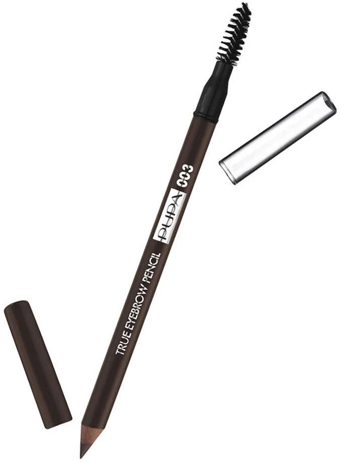 PUPA Milano Atsparus vandeniui (True Eyebrow Pieštukas Atsparus vandeniui) 1.08 g, 003 Dark Brown