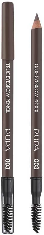PUPA Milano Atsparus vandeniui (True Eyebrow Pieštukas Atsparus vandeniui) 1.08 g, 003 Dark Brown
