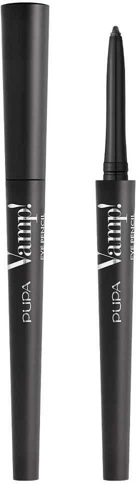 Pupa Vamp! Paraben-Free Atsparus vandeniui Kohl Kajal Akių apvadas 100 Iconic Juodas 0.35 g