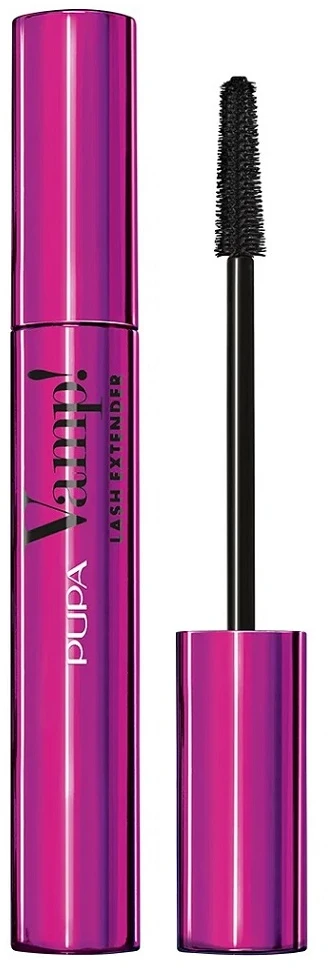 Pupa Milano Pupa Vamp! Lash Extender Blakstienų tušas blakstienų tušas, atspalvis: 12 Extra Juodas, 14 ml