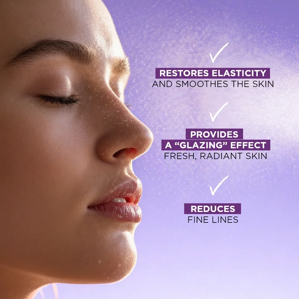 Purškiamas serumas veidui Eveline Cosmetics Serum Shot Milky Mist PDRN Booster NAD+, 110 ml