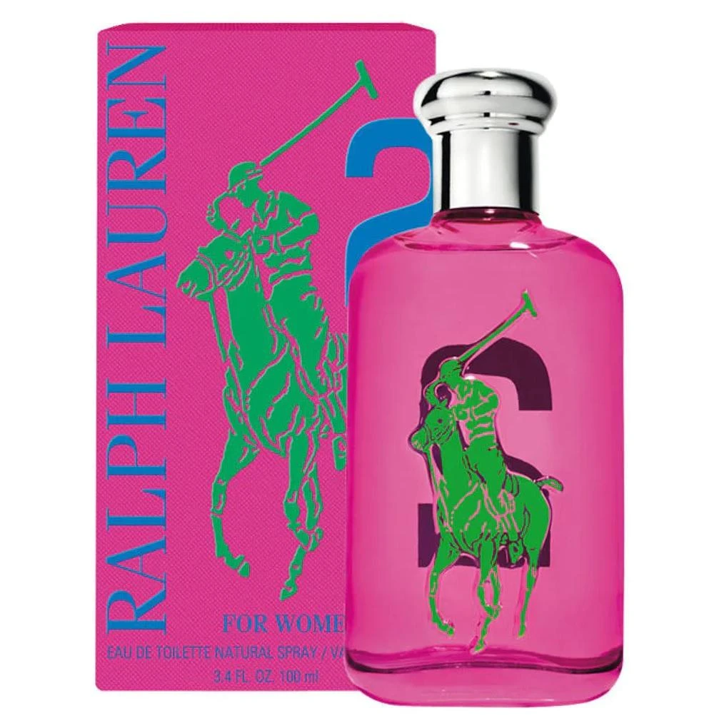 Ralph Lauren Big Pony 2 Rožinė moterims skirtas tualetinis vanduo, 100 ml