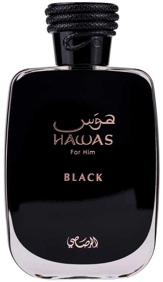 Kvepalai vyrams Rasasi Hawas Black EDP, 100 ml