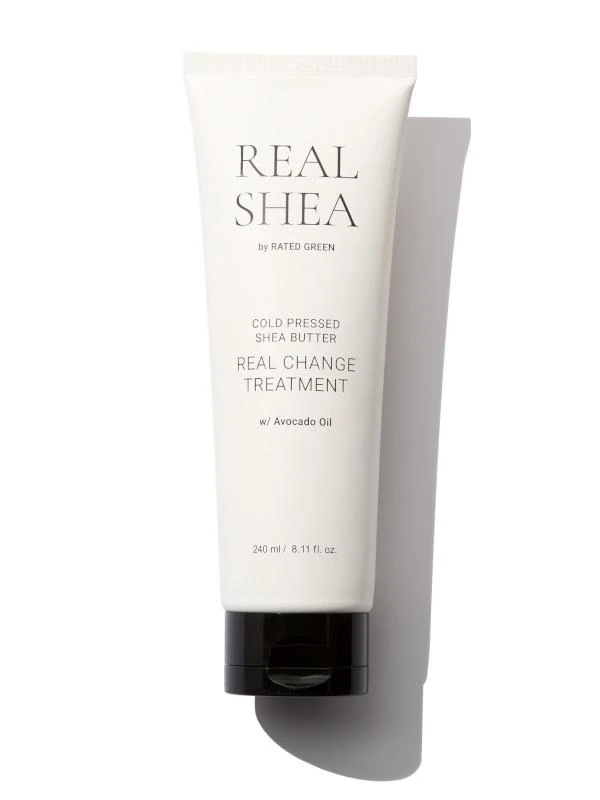Rated Green Rated Žalias gydomoji kaukė plaukams Rated Žalias Real Shea Real Change Treatment 240ml