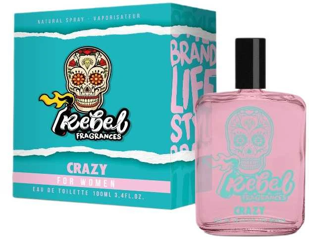 Rebel Crazy Moterų tualetinis vanduo 100ml