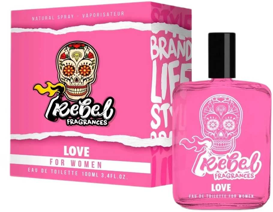 Rebel Love Moterų tualetinis vanduo 100ml