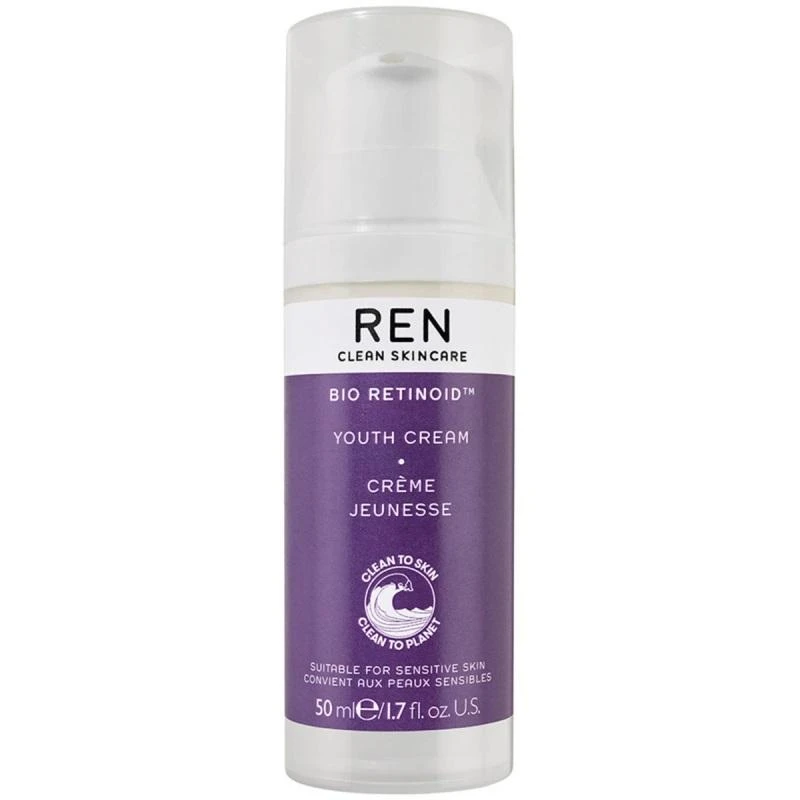 Ren Clean Skincare REN Bio Retinoid™ Youth Kreminis veido kremas nuo raukšlių, 50 ml