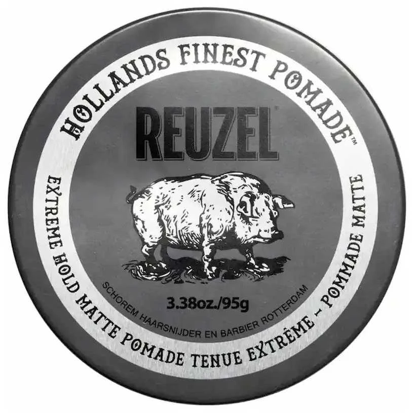 REUZEL itin stiprios fiksacijos matinė pomada