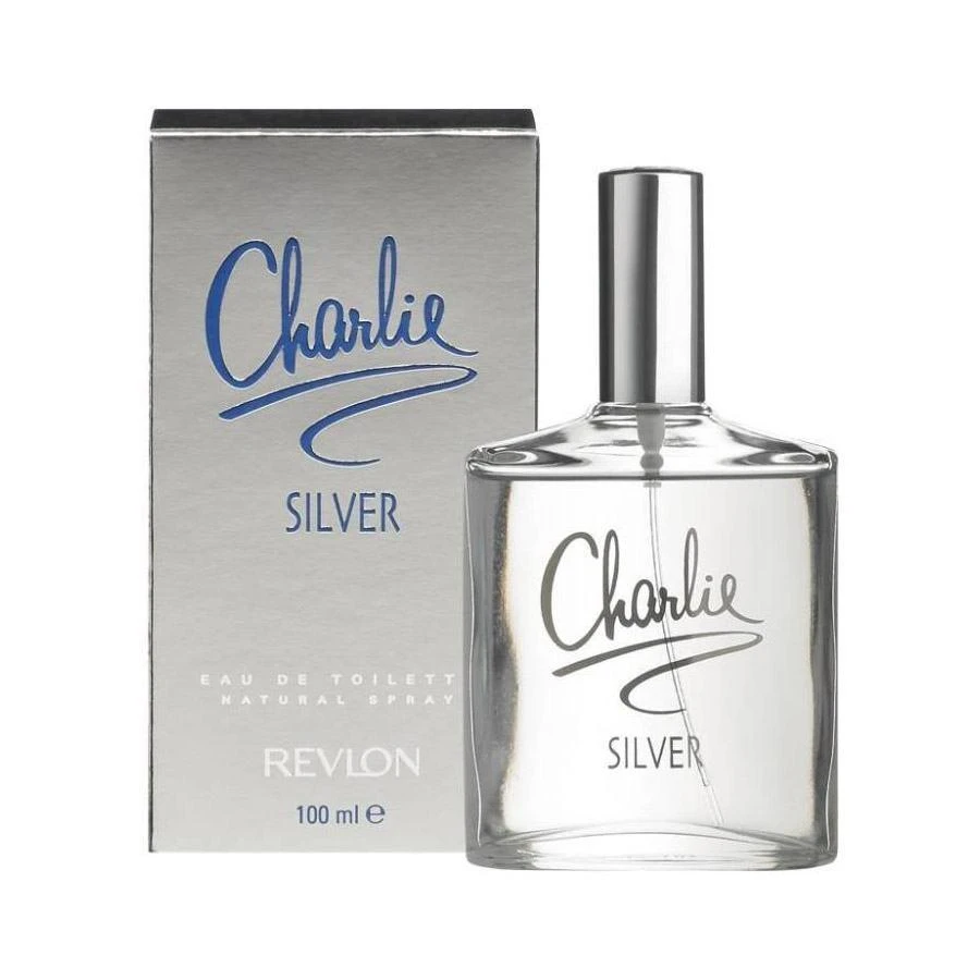Revlon Charlie Sidabrinis tualetinis vanduo su purškikliu 100ml
