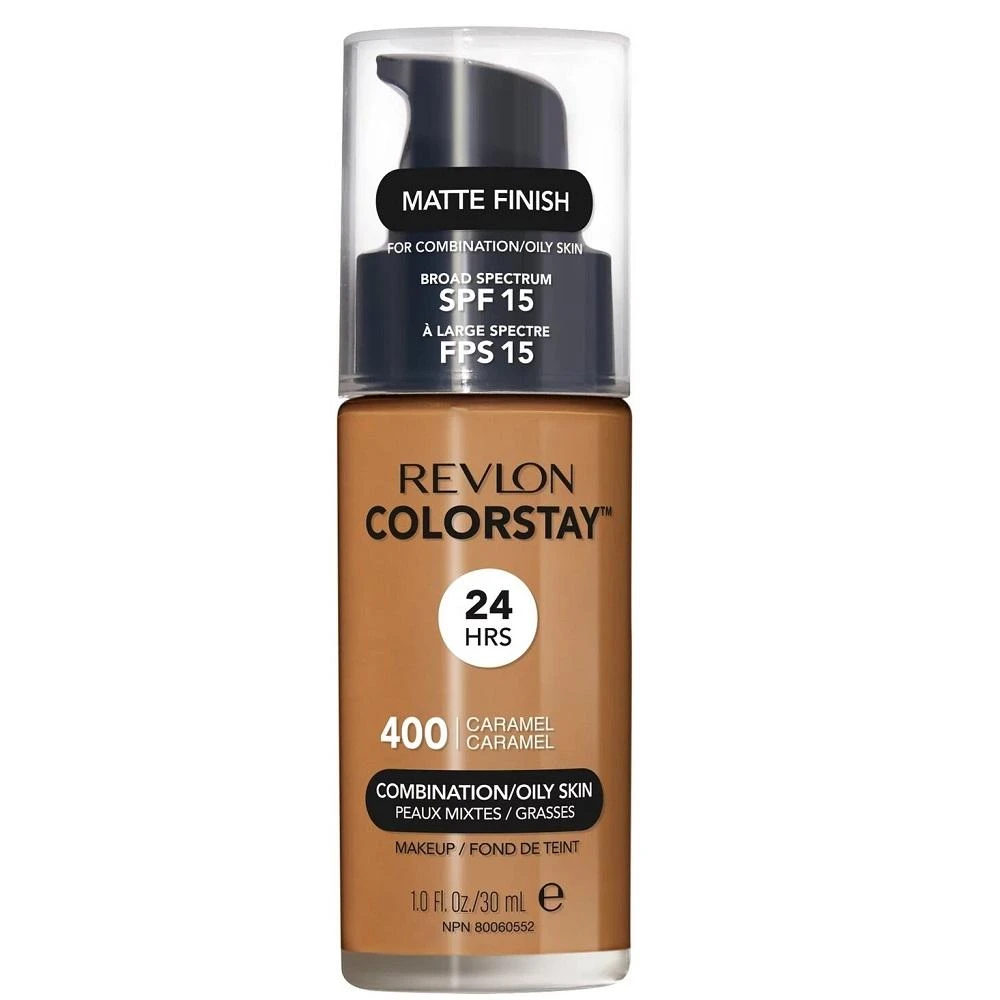 Revlon ColorStay™ makiažas mišriai/riebiai odai SPF15 pagrindas mišriai ir riebiai odai 400 Karamelė 30ml