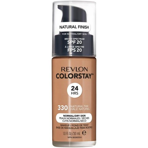 Revlon Color Stay ilgai išliekantis skystas makiažo pagrindas 330 Natural Tan SPF 20, 30 ml