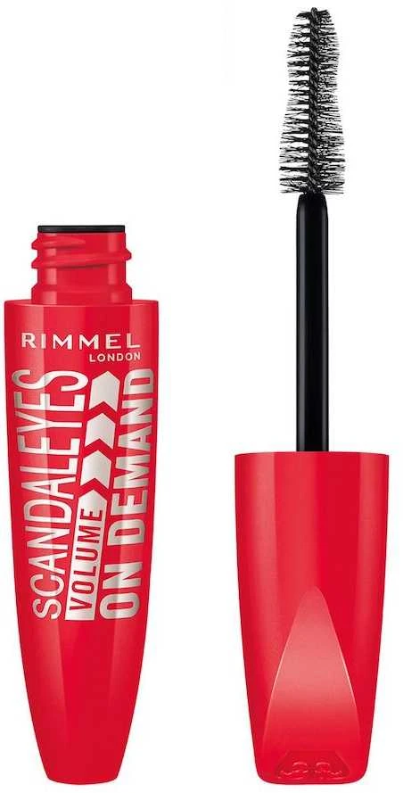 Rimmel London Scandaleyes Apimties suteikiantis On Demand blakstienų tušas juodas