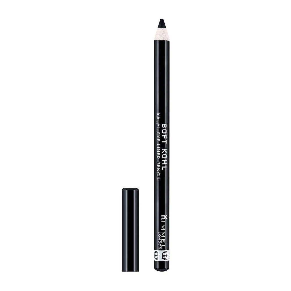 Rimmel London "Rimmel Soft Khol Kajal" akių pieštukas 061 Jet Juodas