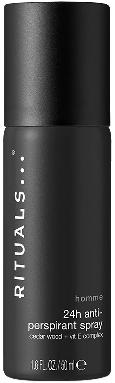 Rituals Homme Anti-Perspirant Purškiklis purškiamasis antiperspirantas, 50 ml