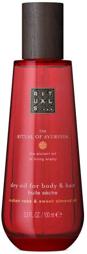 Rituals The Ritual of Ayurveda Natural Dry Oil For Body & Hair sausasis kūno ir plaukų aliejus, 100 ml