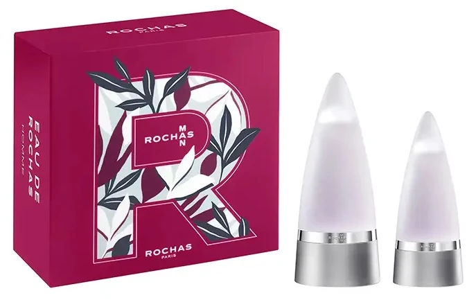 Set Rochas: Rochas Man Eau De Toilette For Men, 100 ml + Rochas Man Eau De Toilette For Men, 50 ml