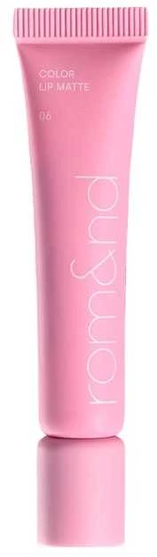 „Rom&amp;nd Color Lip Matte“ lūpų dažai, 06 braškių spalvos, 8 g