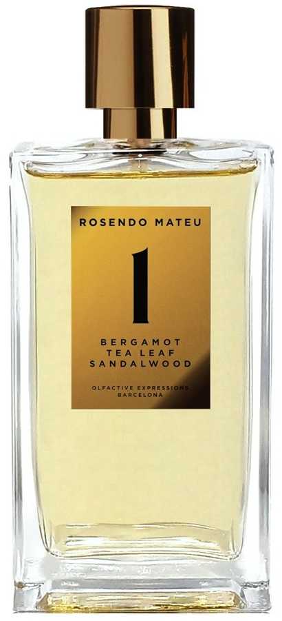 Rosendo Mateu Nr.1 Bergamočių arbatos lapų sandalmedžio kvepalų purškiklis 100ml