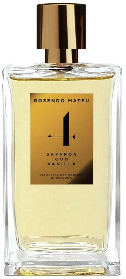 Rosendo Mateu 4 Saffron Oud Vanilla EDP parfumuotas vanduo unisex, 100 ml