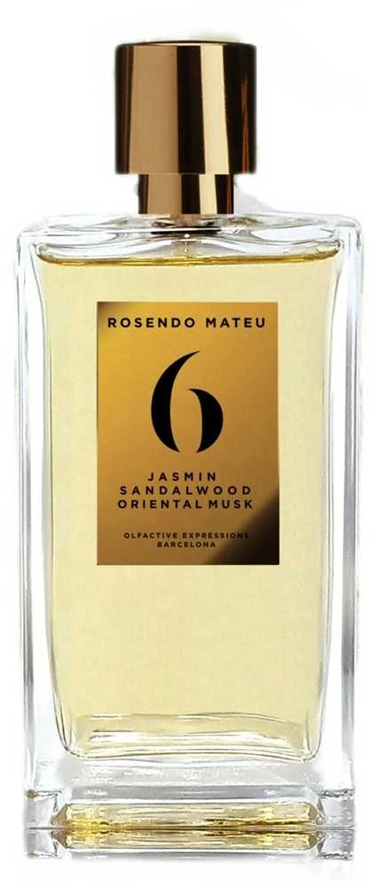 Rosendo Mateu 6 Jasmin Sandalwood Oriental Musk EDP parfumuotas vanduo unisex, 100 ml