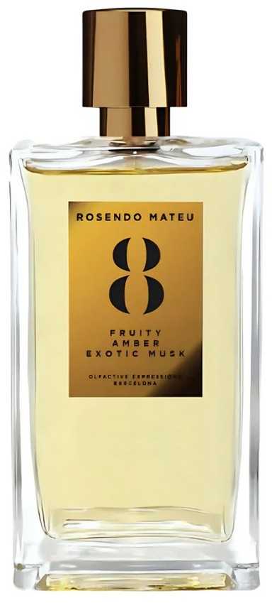 Rosendo Mateu 8 Fruity Amber Exotic Musk EDP parfumuotas vanduo unisex, 100 ml