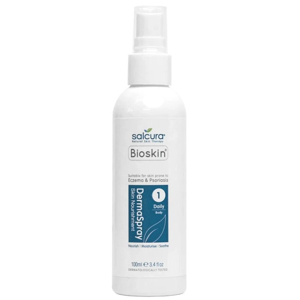 Salcura Bioskin DermaSpray purškiama priemonė sudirgusiai kūno odai, 100ml