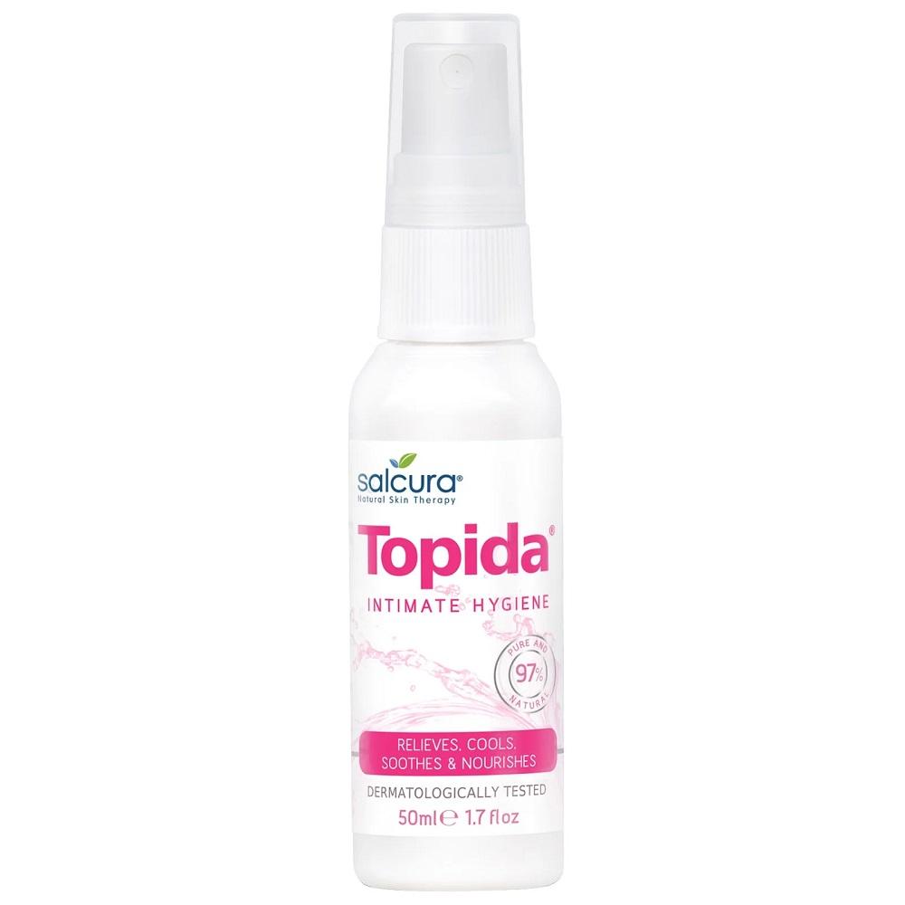 Salcura Topida Intimate Hygiene Purškiklis intymios higienos purškiama priemonė, 50ml