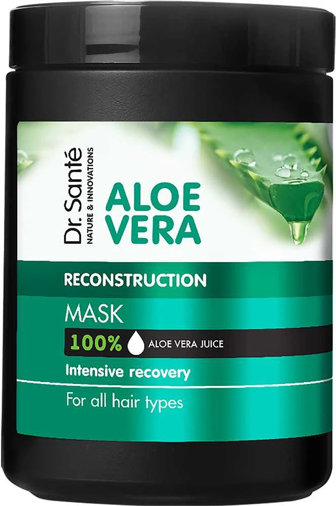 Dr. organic DR. SANTE Aloe Vera plaukų kaukė 1000 ml