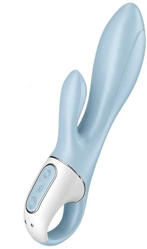 SATISFYER AIR PUMP BUNNY 1 ŠVIESIAI MĖLYNAS