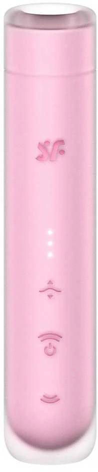 Satisfyer Air Pulse SATISFYER - PIRMO BUČINIO BANGOS KLITORIO STIMULIATORIUS GRANATINIS