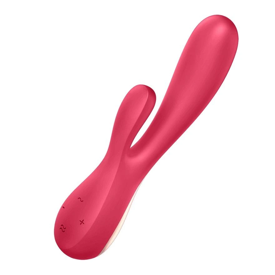 Satisfyer Mono Flex Raudon klitorio ir G taško stimuliatorius