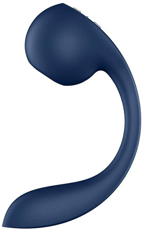 SATISFYER PRO+ WAVE 4 CONNECT APP TAMSIAI MĖLYNA