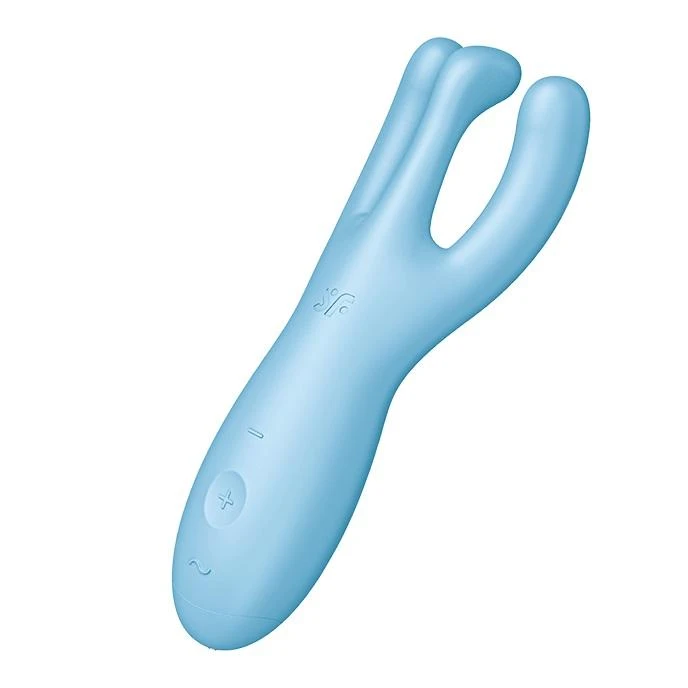 Satisfyer Threesome 4 wibrator Mėlyna