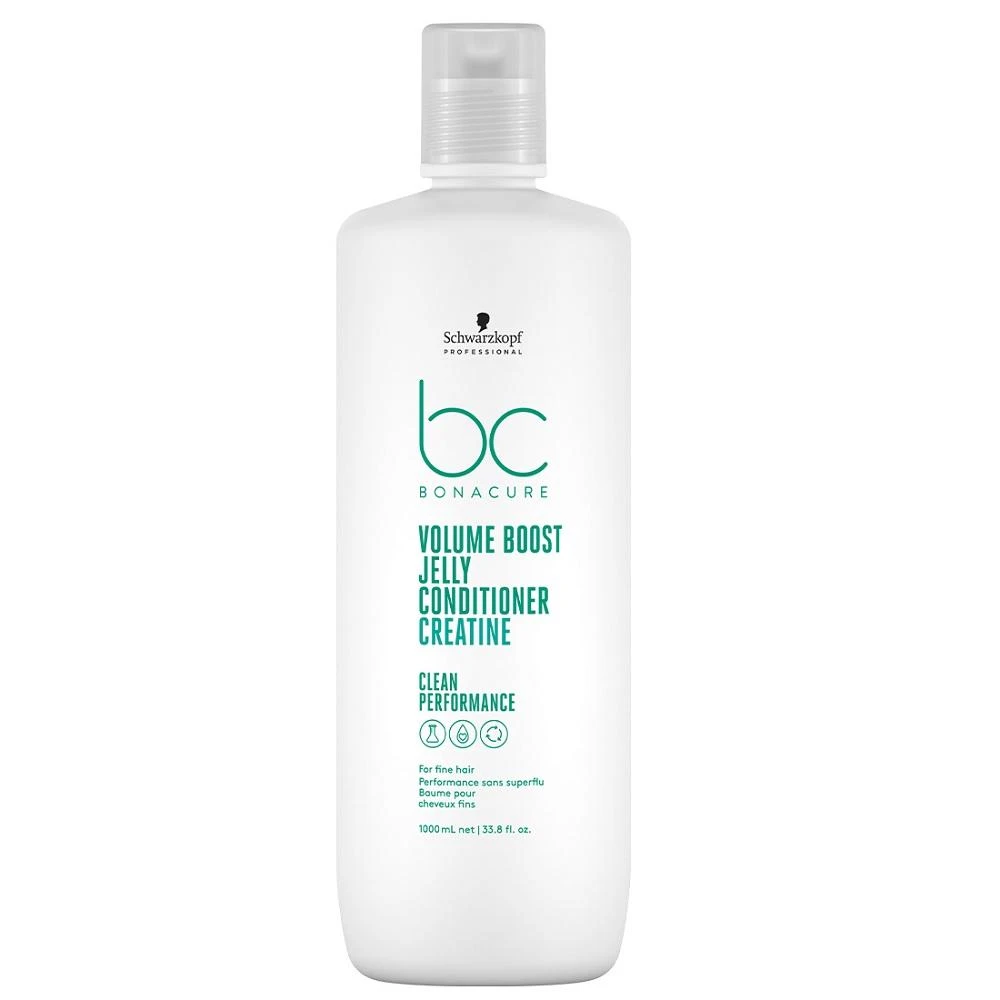 Gelinis kondicionierius didinantis plaukų apimtį Schwarzkopf Bonacure Volume Boost Jelly Conditioner Creatine 1000ml