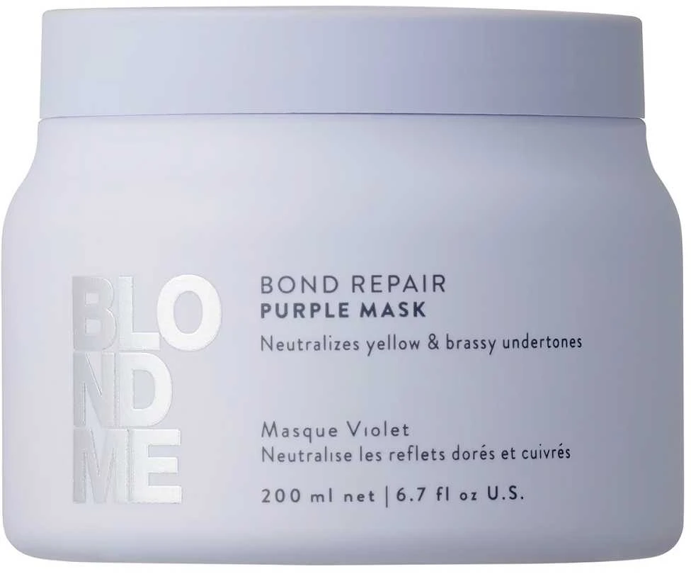 Schwarzkopf „Blondme Bond Repair“ purpurinė priemonė, 200 ml