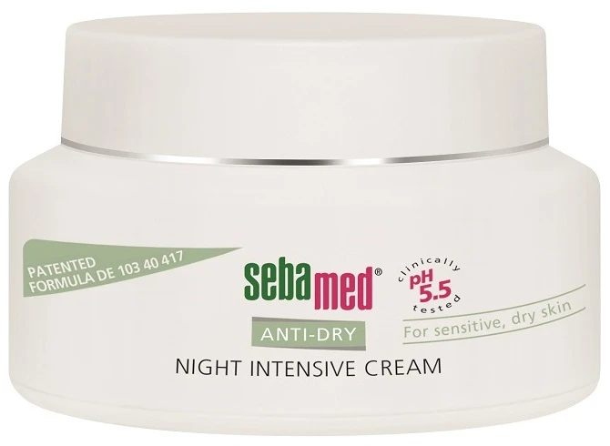 Sebamed Night Intensive Kreminis intensywny krem do twarzy na noc 50ml