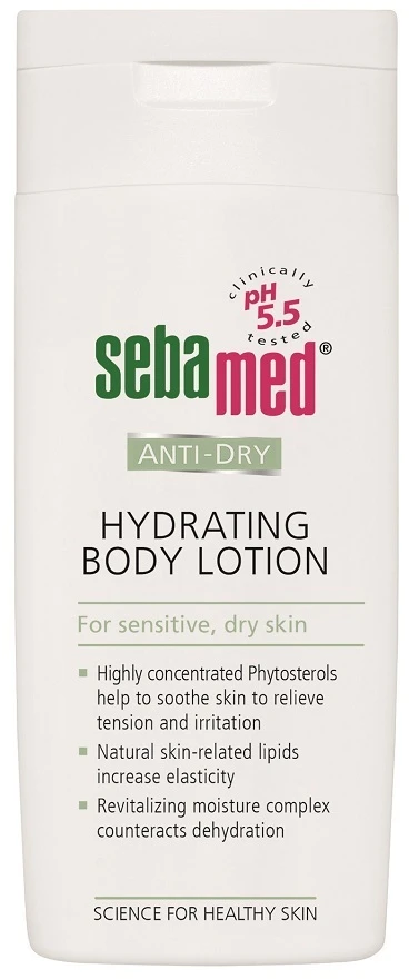 SebaMed Anti-Dry Hydrating Losjonas kūnui